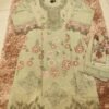 Premium Karachi Suit D No 1001 in Pista Green – Satin Rayon with Heavy Embroidery, Cutwork, Hand Embellishments – M to 3XL Sizes Available